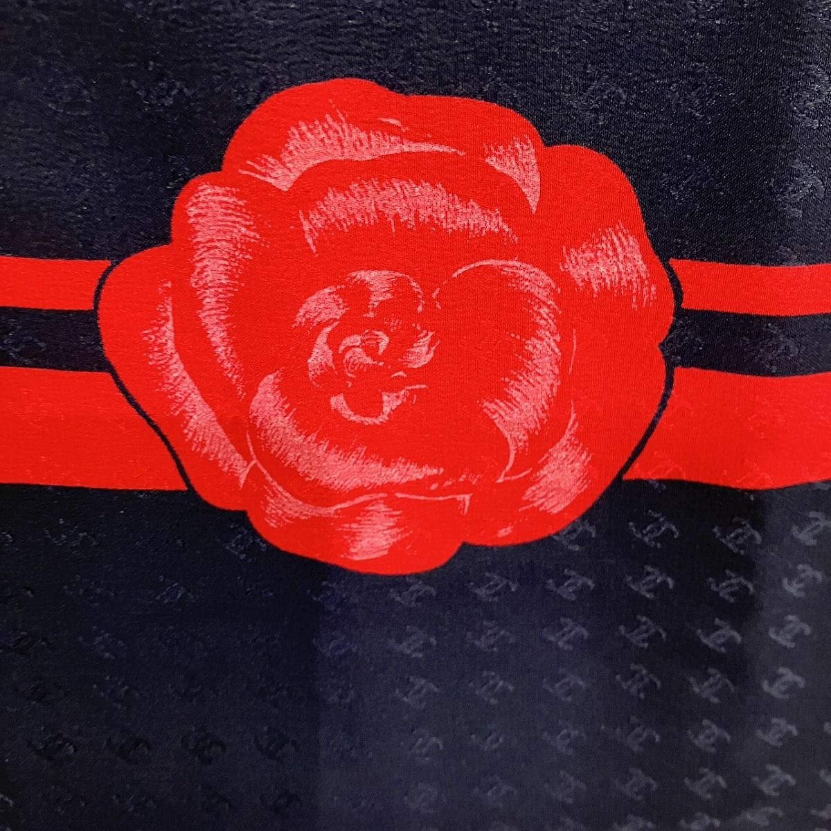Chanel Camellia Scarf Silk — view 3