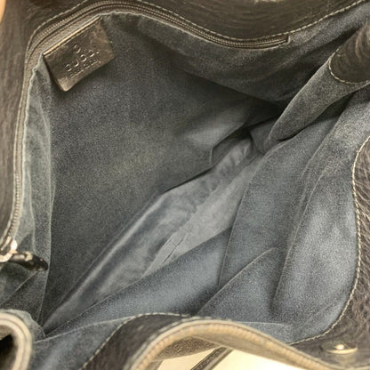 Gucci Tote Shoulder Bag GG Canvas Black — view 7