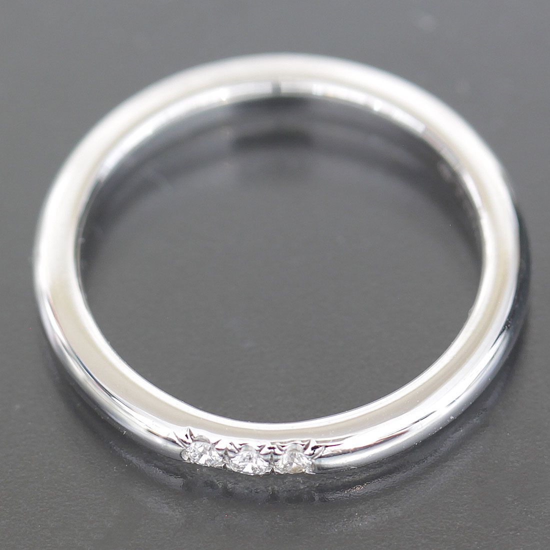 Tiffany & Co Forever Diamond Band Ring Platinum — view 2