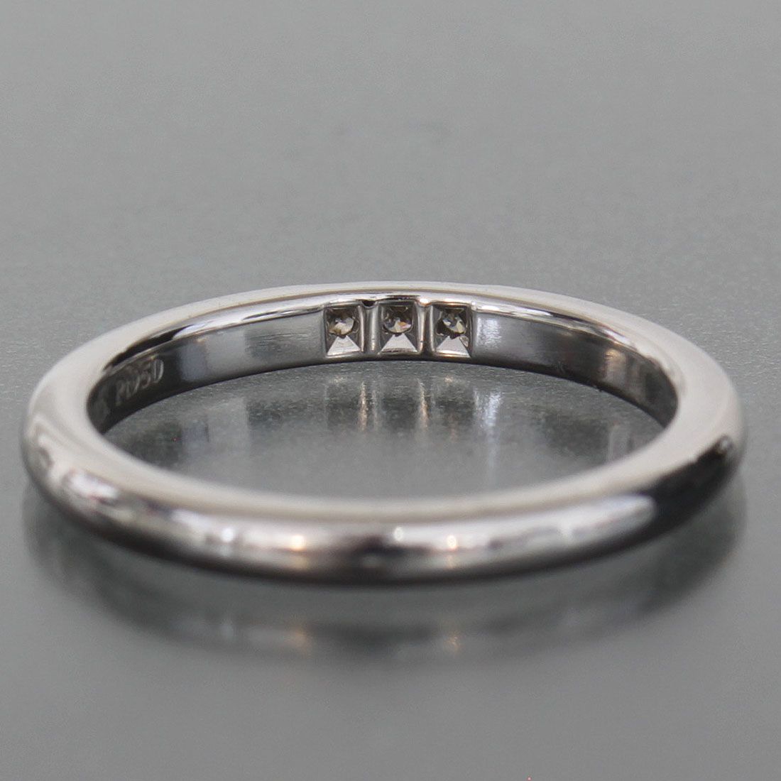 Tiffany & Co Forever Diamond Band Ring Platinum — view 4