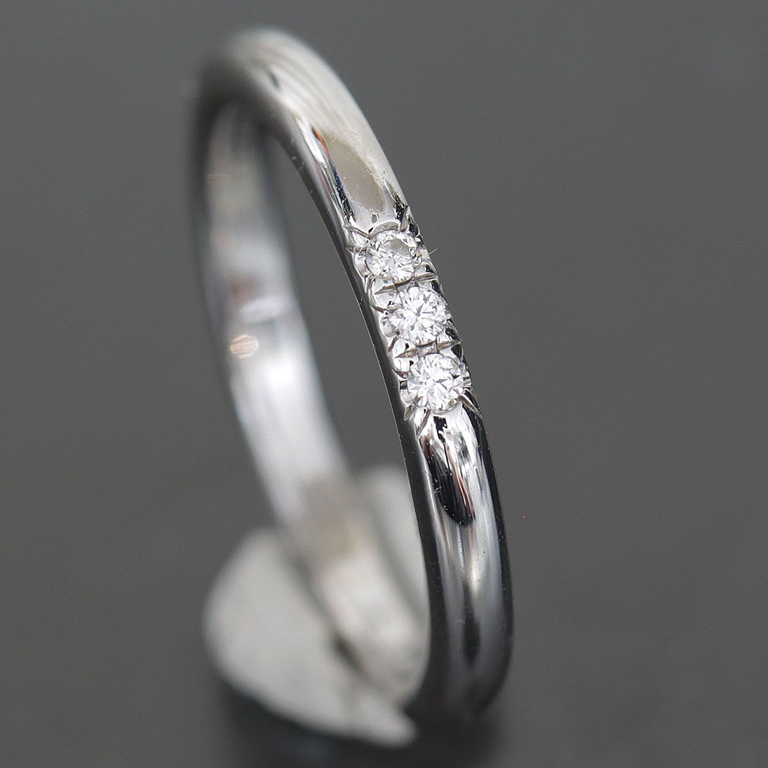 Tiffany & Co Forever Diamond Band Ring Platinum