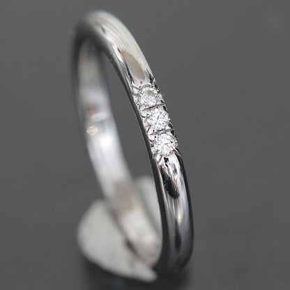 Tiffany & Co Forever Diamond Band Ring Platinum