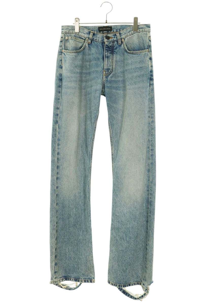 Balenciaga Low Waist Straight Denim Pants 25