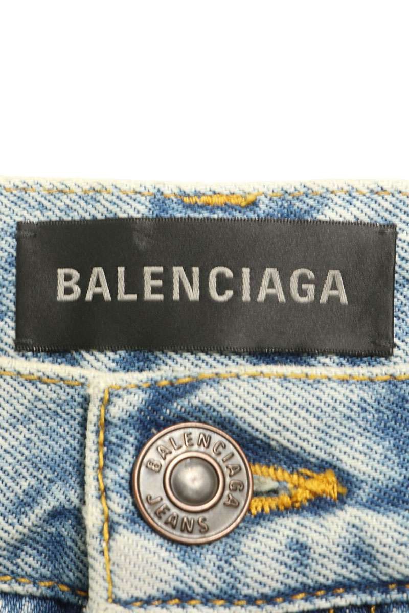 Balenciaga Low Waist Straight Denim Pants 25 — view 3