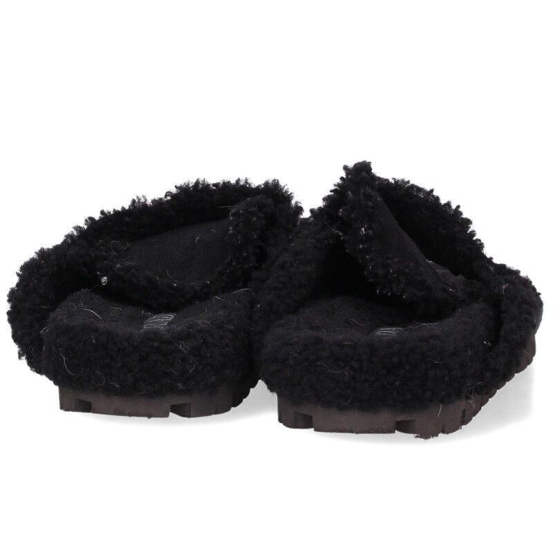 Prada Shearling Sandals With Triangular 38 — view 3
