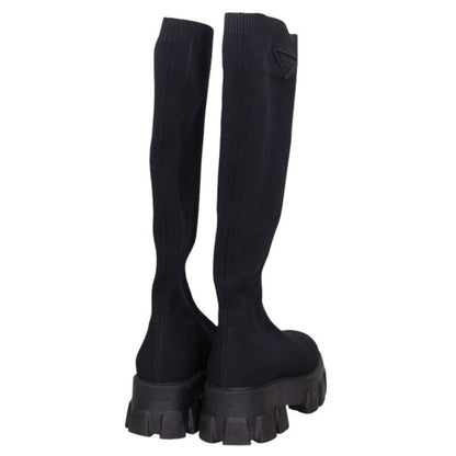 Prada Monolith Long Boots — view 2