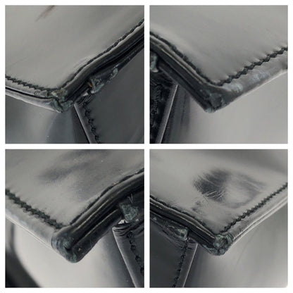 Gucci Black Silver Patent 001 Shoulder Bag — view 3