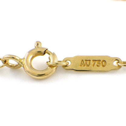 Tiffany & Co Necklace Future Round Charm Vintage 1 Point Diamond 18K Yellow Gold — view 4