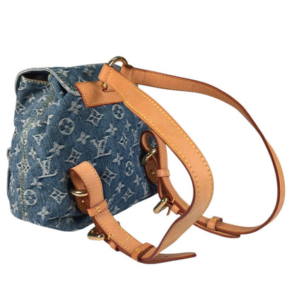 Louis Vuitton Backpack Monogram Denim Blue Sac a Dos PM — view 3