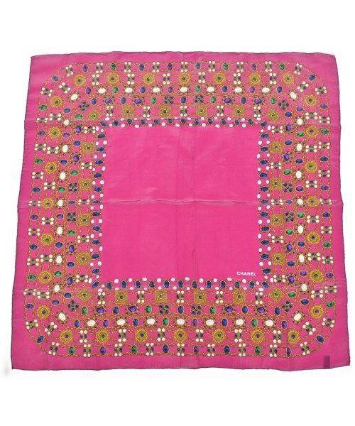 Chanel Bandana Scarf Pink