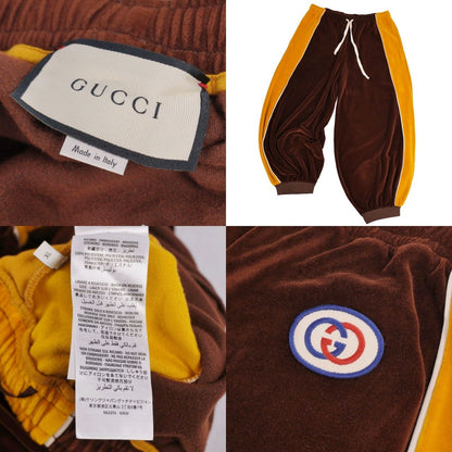Gucci Chenille Harem Style Pants Easily Long — view 6