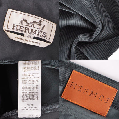Hermes Pants Long Corduroy Cotton — view 6