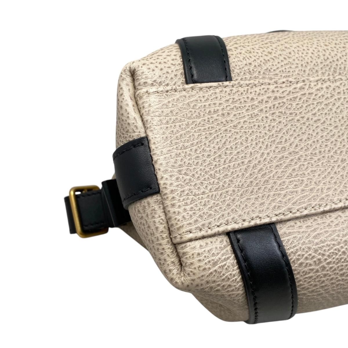 Louis Vuitton Shoulder Bag LV Biker PM Lambskin Gray Beige Black — view 6