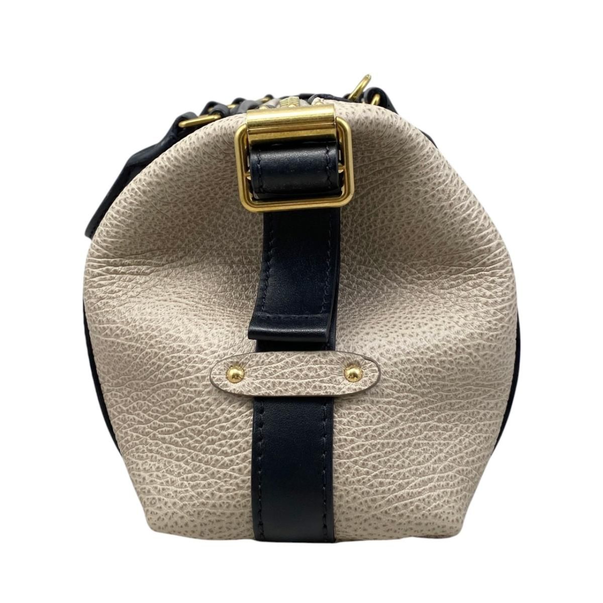 Louis Vuitton Shoulder Bag LV Biker PM Lambskin Gray Beige Black — view 3