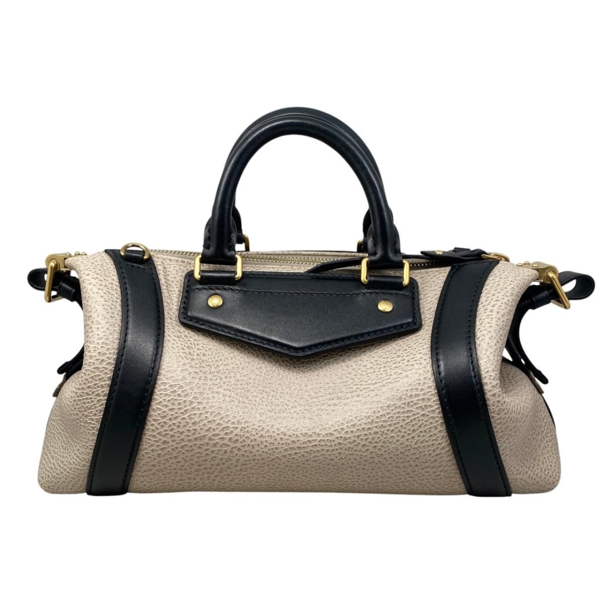 Louis Vuitton Shoulder Bag LV Biker PM Lambskin Gray Beige Black — view 2