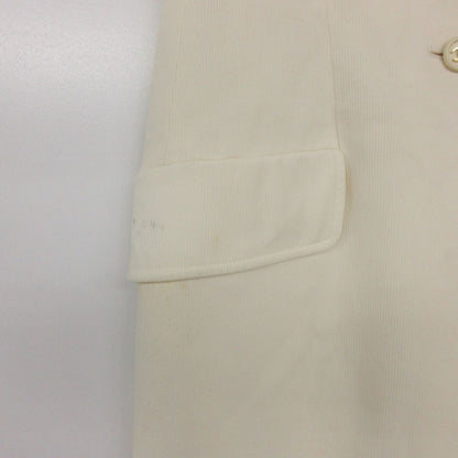 Chanel Chesterfield CC Logo Button Long Coat Notch Lapel Shoulder Pad Fully — view 5