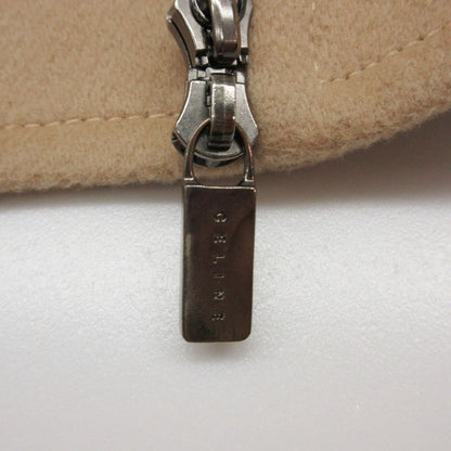 Celine Rider's Jacket Double Melton Wool Cropped Short Length Riders Beige — view 4