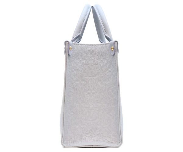 Louis Vuitton Monogram Empreinte Blue On The Go PM Tote Bag — view 2