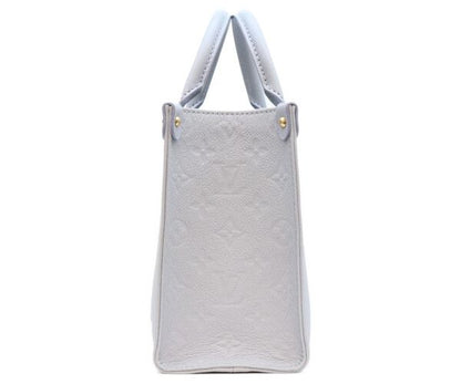 Louis Vuitton Monogram Empreinte Blue On The Go PM Tote Bag — view 2