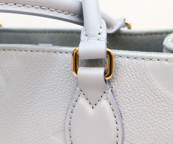Louis Vuitton Monogram Empreinte Blue On The Go PM Tote Bag — view 6