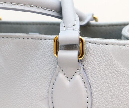 Louis Vuitton Monogram Empreinte Blue On The Go PM Tote Bag — view 6