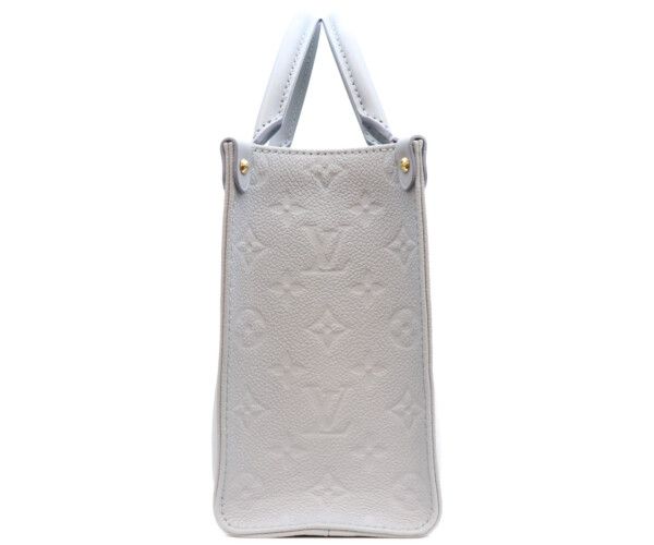 Louis Vuitton Monogram Empreinte Blue On The Go PM Tote Bag — view 4