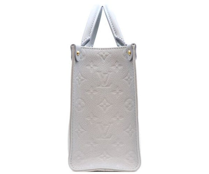 Louis Vuitton Monogram Empreinte Blue On The Go PM Tote Bag — view 4