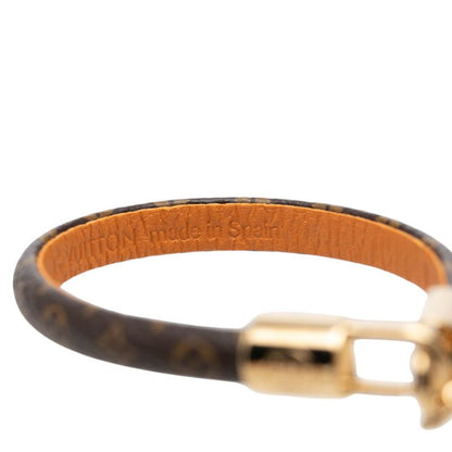 Louis Vuitton Monogram Bracelet Vivienne 17 Brown Leather — view 6