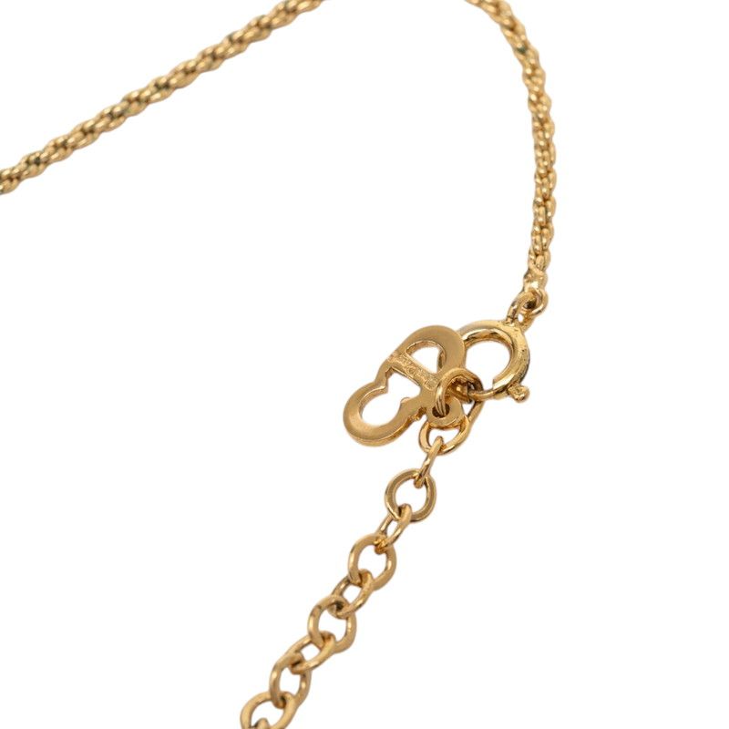 Dior CD Logo Pendant Gold Plated — view 4