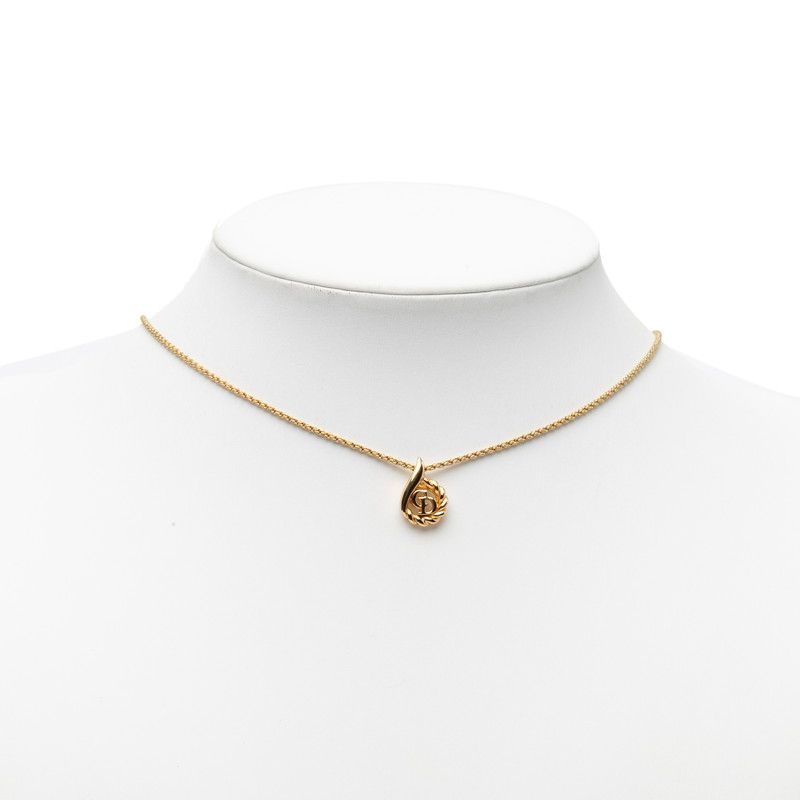 Dior CD Logo Pendant Gold Plated — view 5