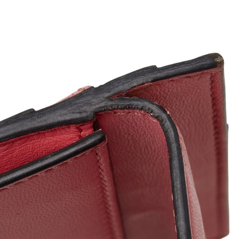 Fendi Baguette Card Case Coin Pink Leather — view 7