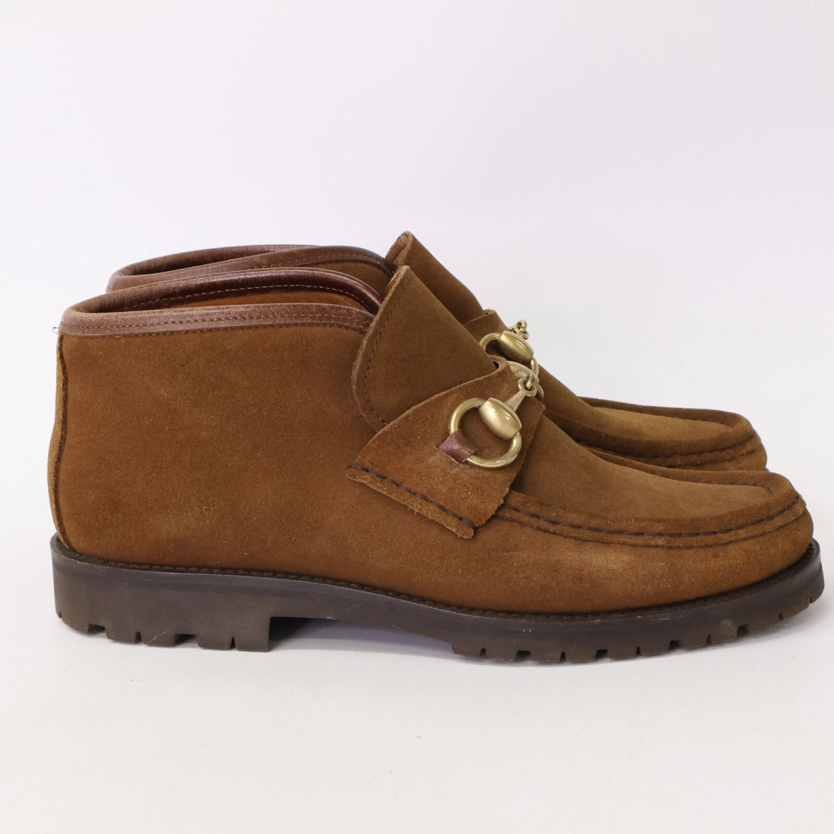 Gucci 104 Horsebit Ankle Boots — view 4