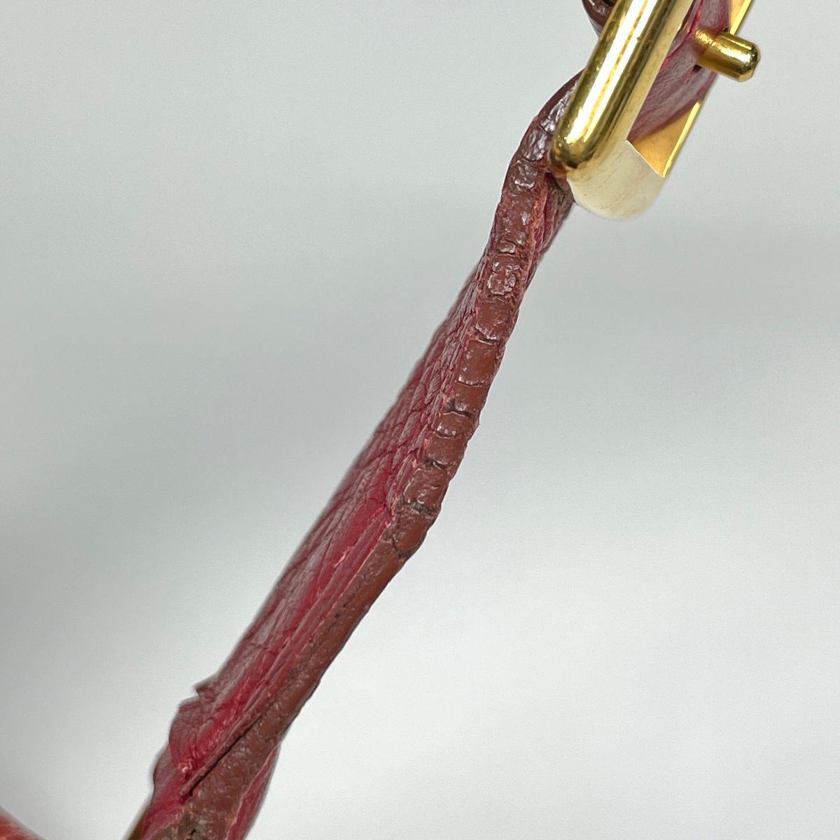 Hermes Market GM Drawstring Shoulder Bag Taurillon Clemence Rouge — view 6