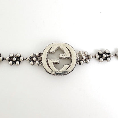 Gucci Interlocking G Bracelet 925 Sterling Silver — view 2
