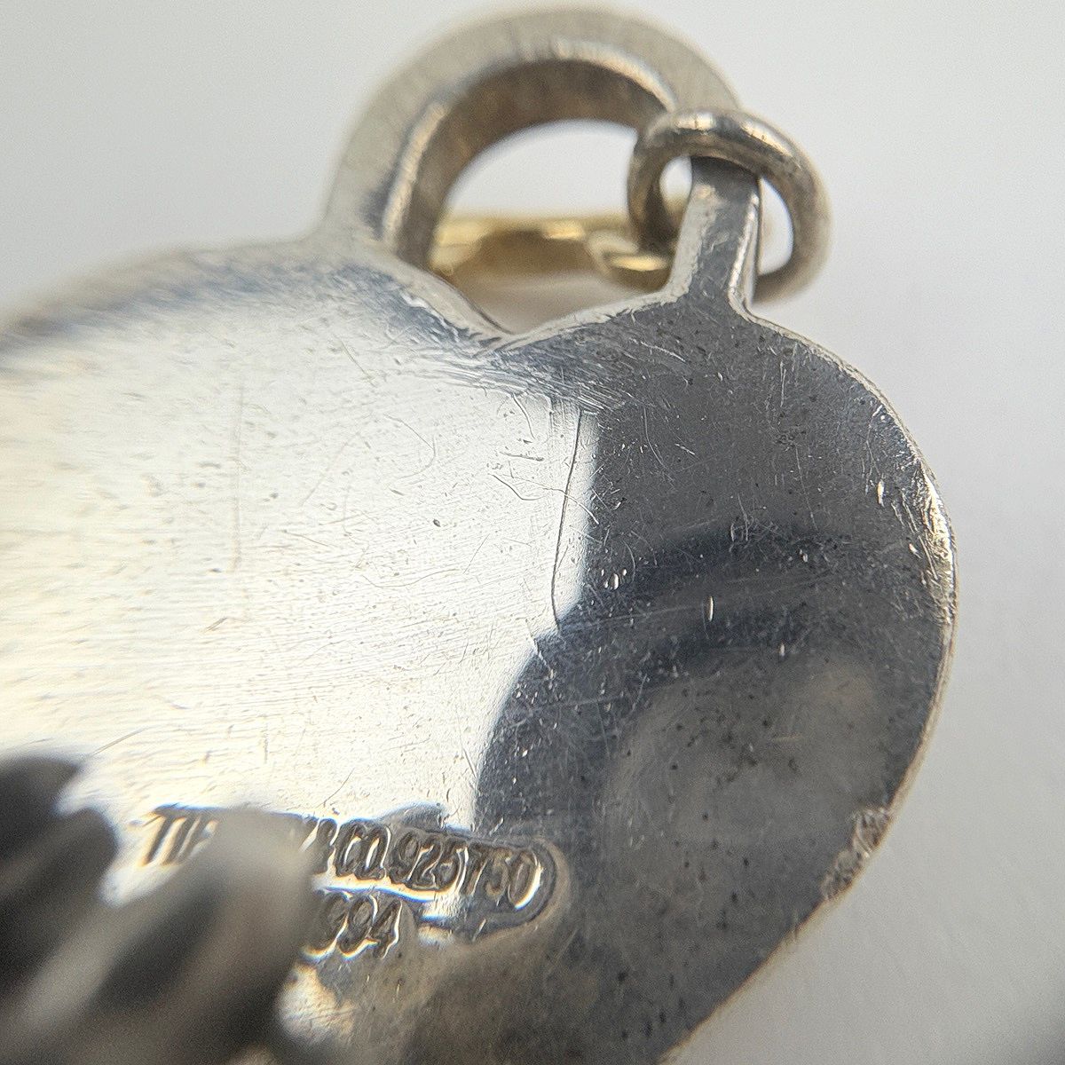 Tiffany & Co Heart Lock Earrings 925 Sterling Silver — view 4