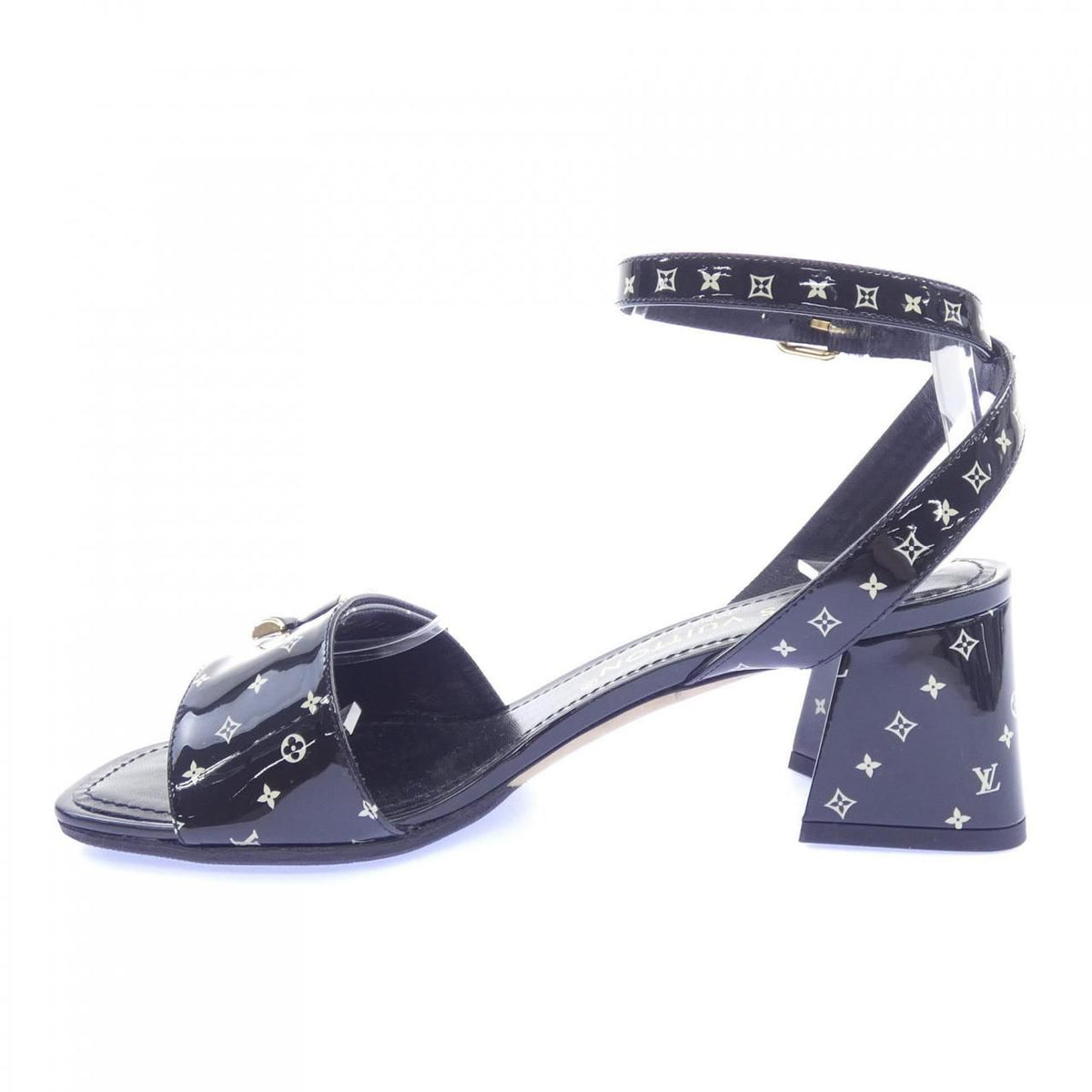 Louis Vuitton Marine Style Monogram Pattern LV Initial Shake Line Sandals — view 2