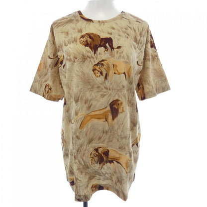 Hermes Vintage Lions Dans la Savane T-Shirt