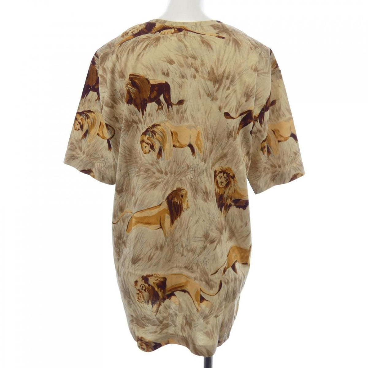 Hermes Vintage Lions Dans la Savane T-Shirt — view 2