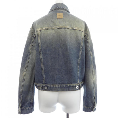 Dior Medaillon Cropped Jacket Denim — view 2