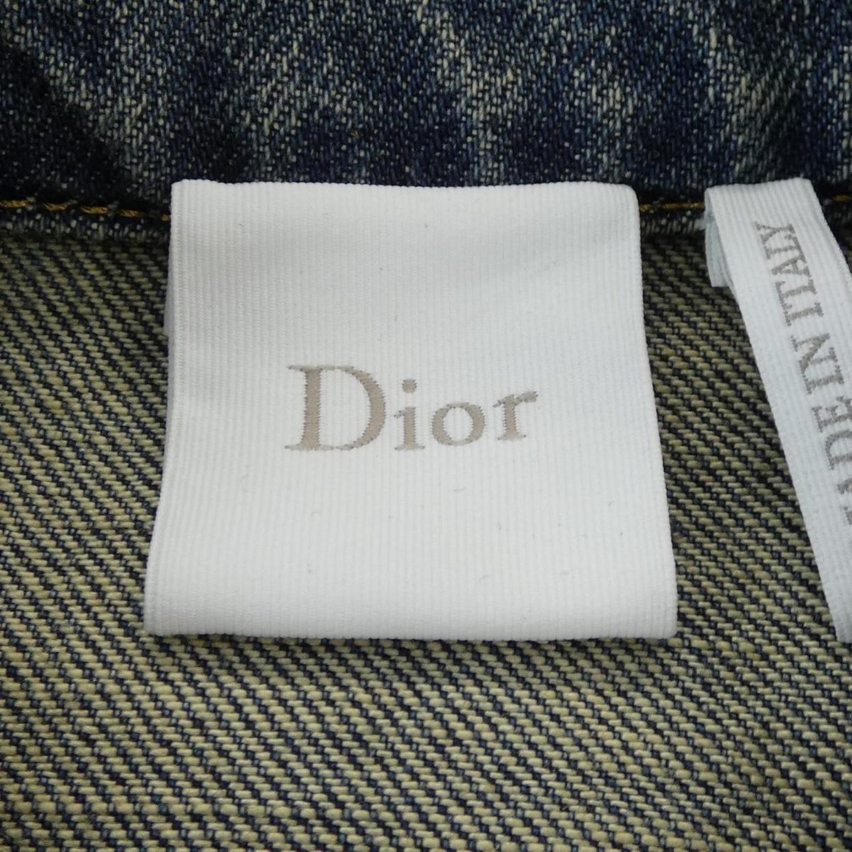 Dior Medaillon Cropped Jacket Denim — view 4