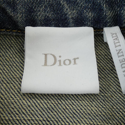 Dior Medaillon Cropped Jacket Denim — view 4