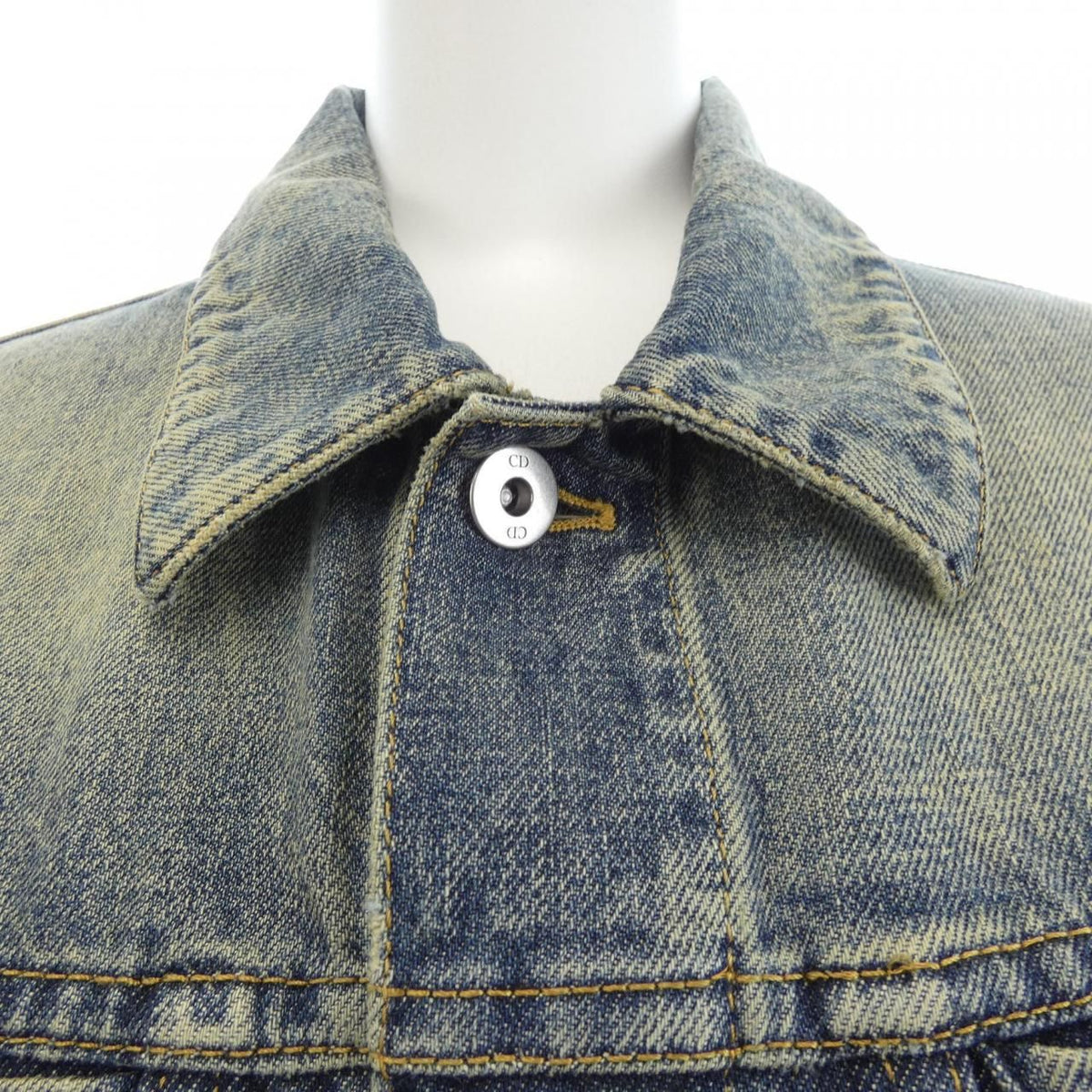 Dior Medaillon Cropped Jacket Denim — view 5