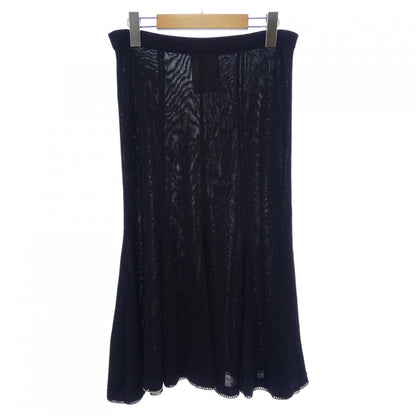 Chanel 93P Vintage Skirt Navy — view 2