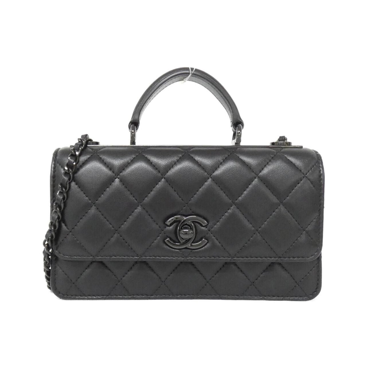 Chanel Chain Clutch Black
