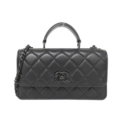 Chanel Chain Clutch Black