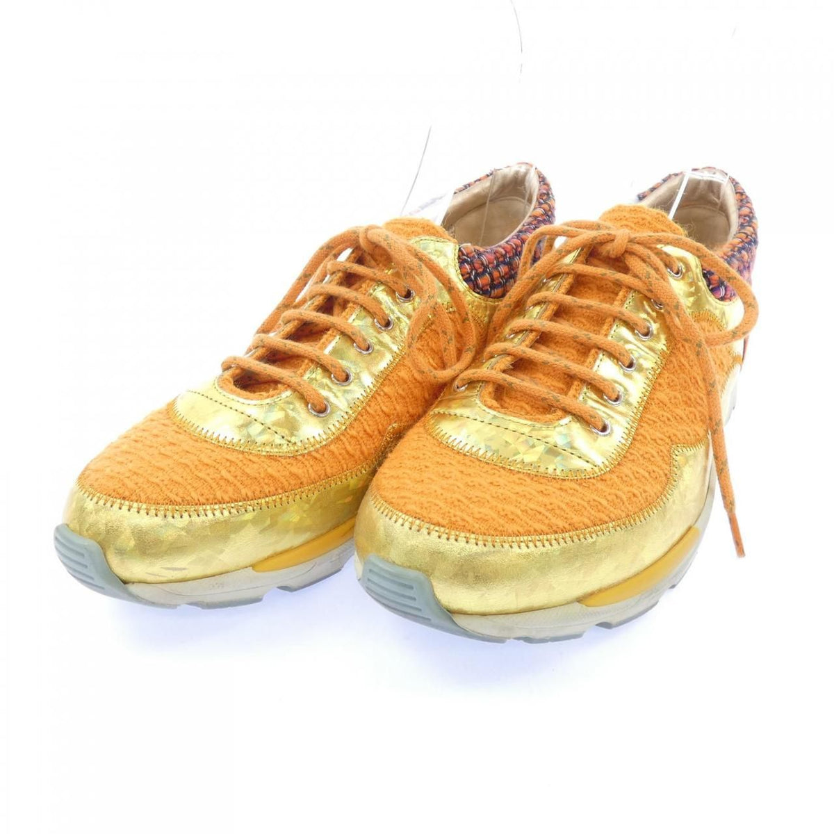 Chanel Sneakers Orange — view 3