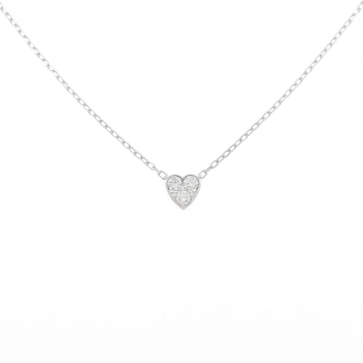 Cartier Mini Necklace White Gold