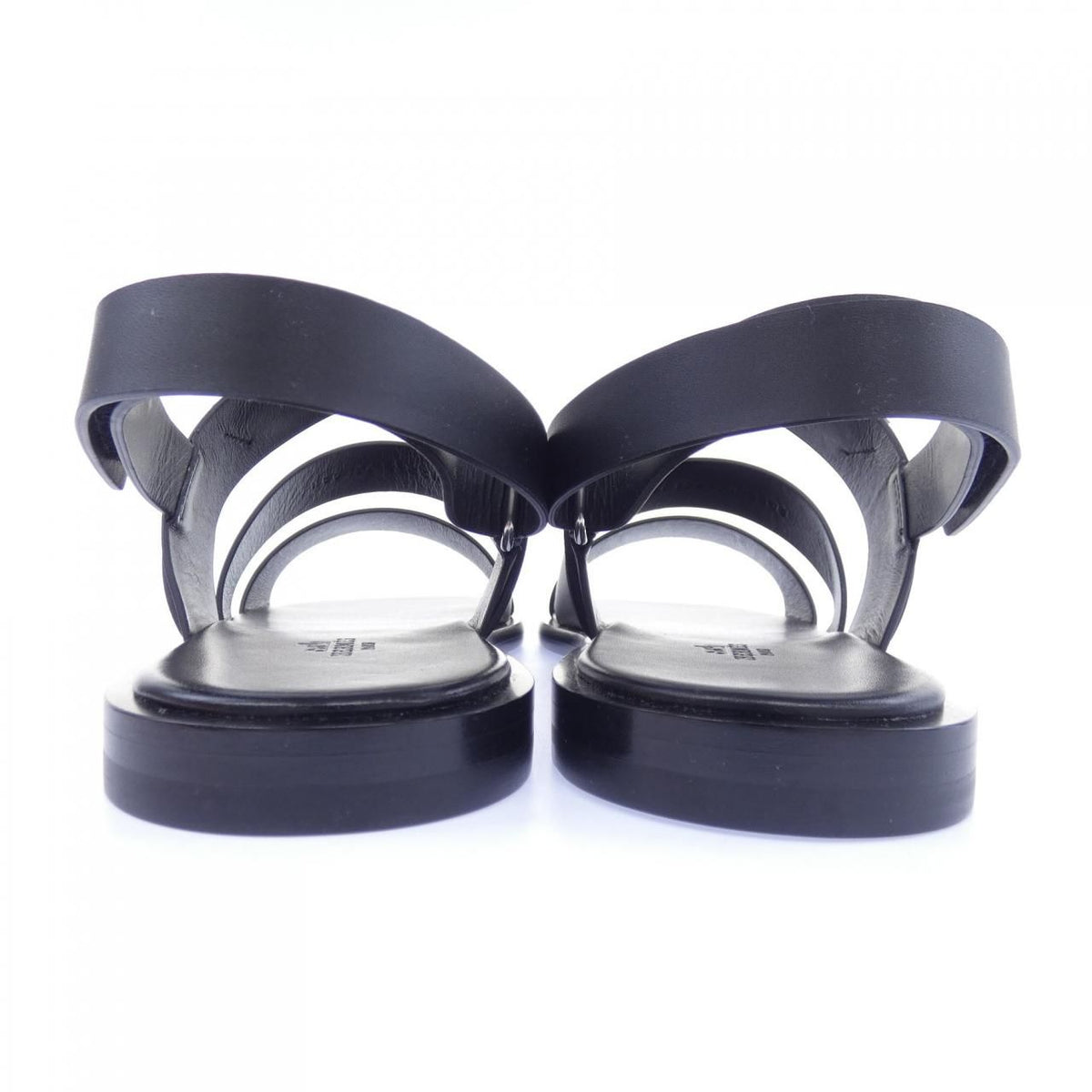 Hermes Maiki Sandals Black — view 5