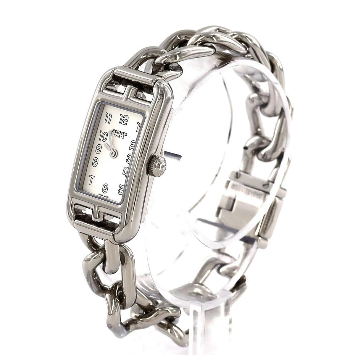 Hermes Nantucket SS Quartz Watch — view 2