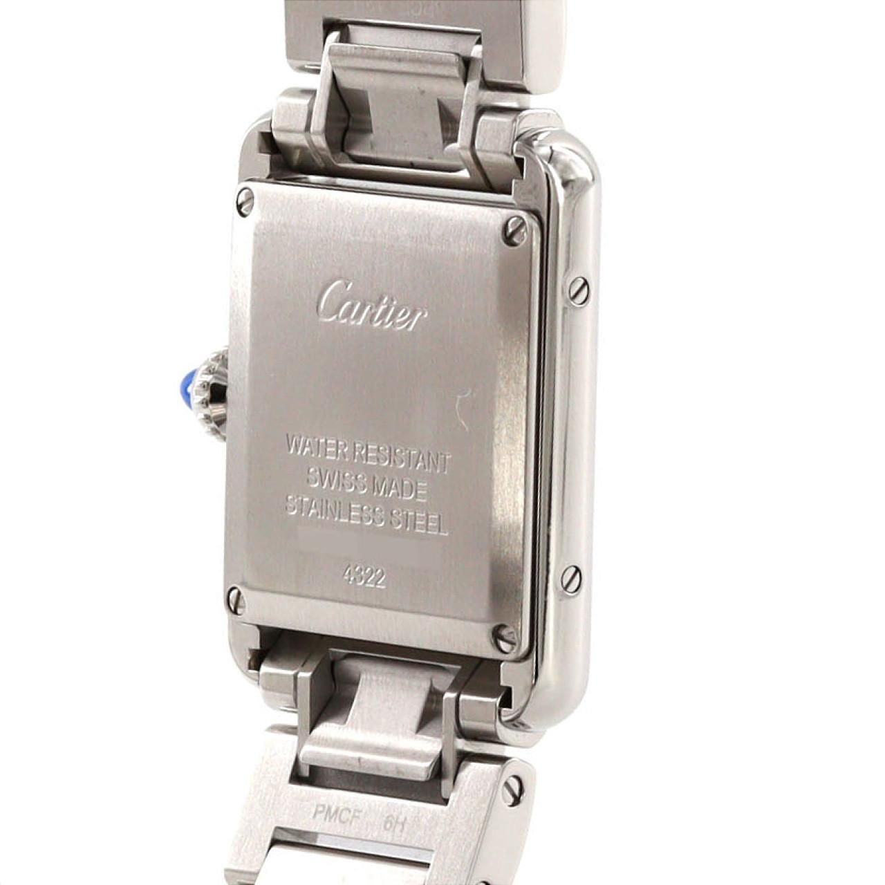 Cartier Tank Must SM SS Quartz Watch — view 6